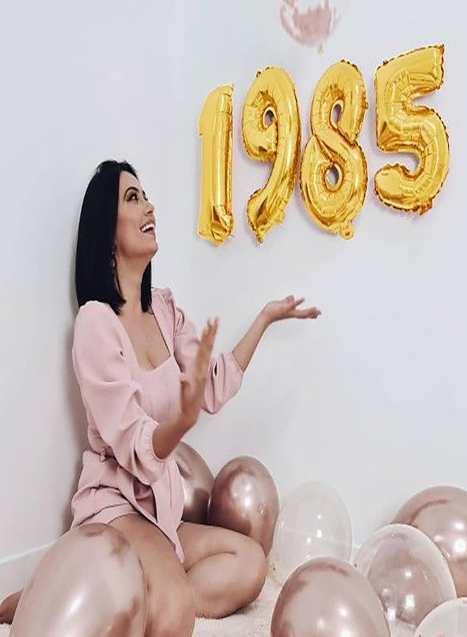 Propsicle 16 inch Birthday Foil 8 Number Helium Balloon Party Decoration Golden Pack of 1 | 8 Year No. Balloons Birthday/Anniversary | Eight Number - Image 5